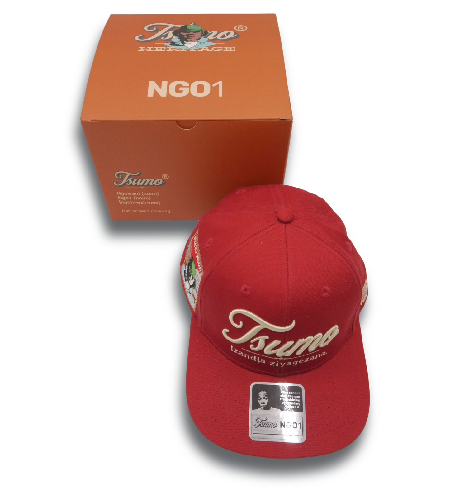 Tsumo NGO1 - Signature snapback flat brim cap