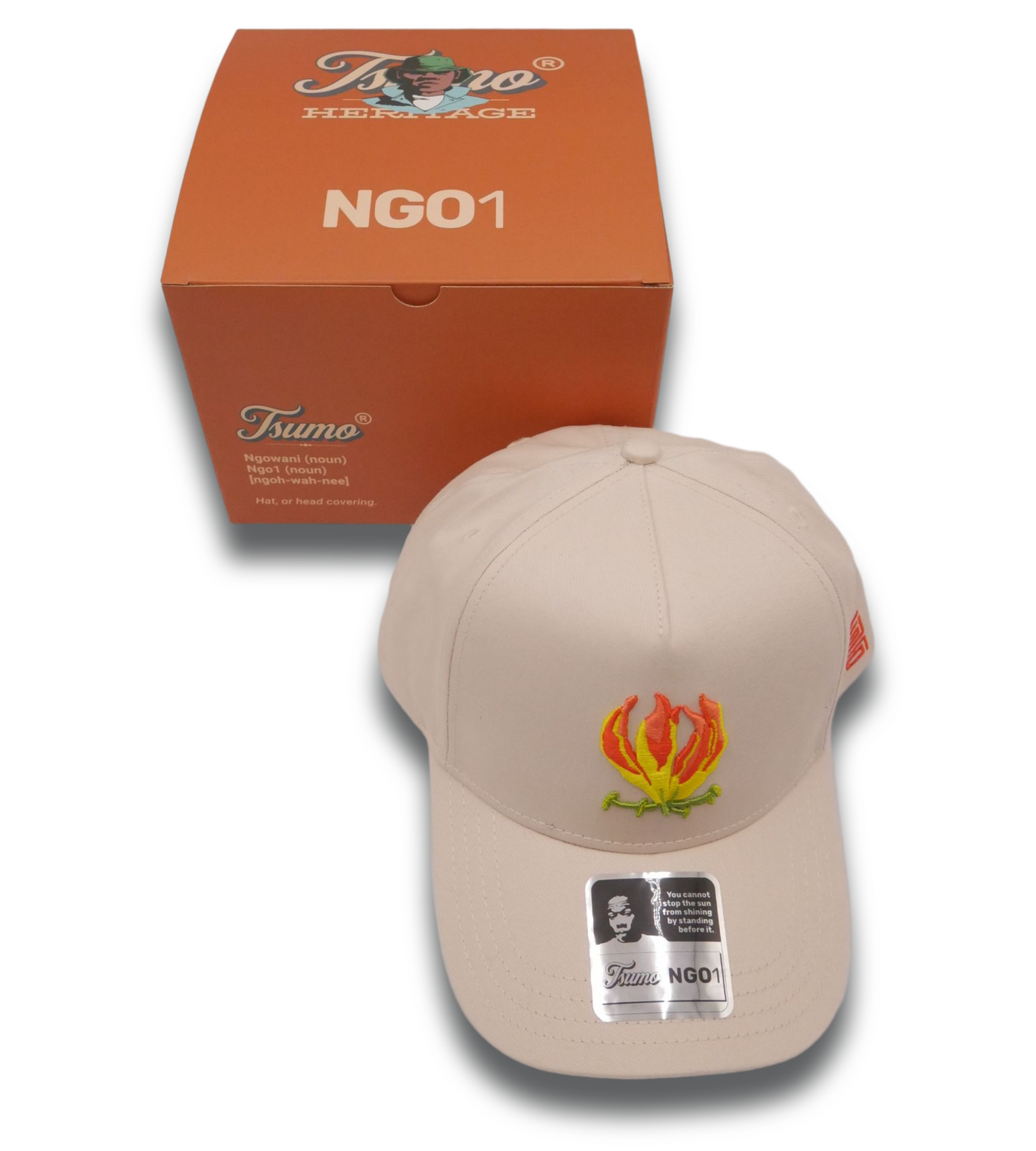Flame Lily NGO1 - 3D embroidery Cap