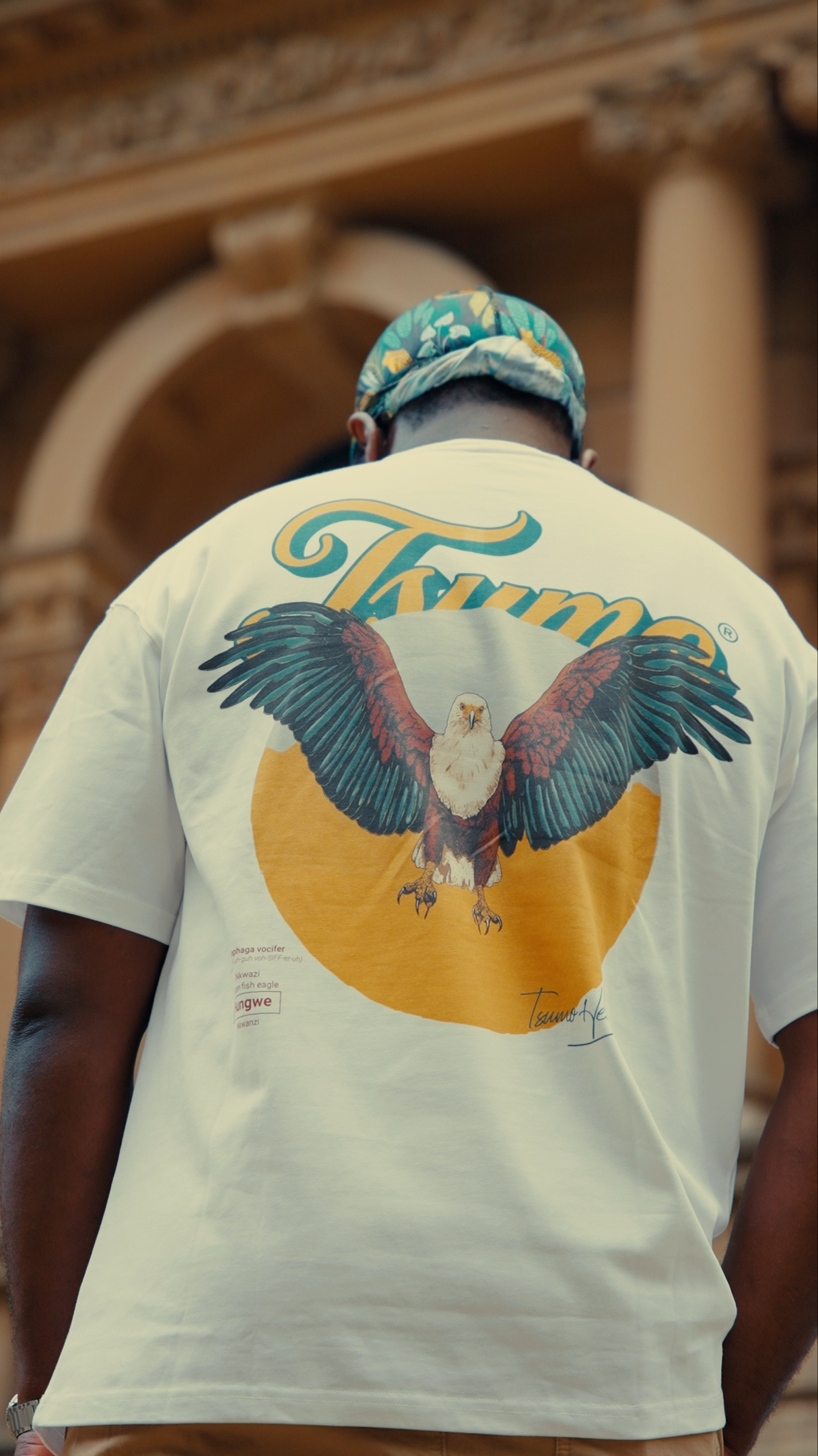 Hungwe/African Fish Eagle - Relaxed fit T-Shirt