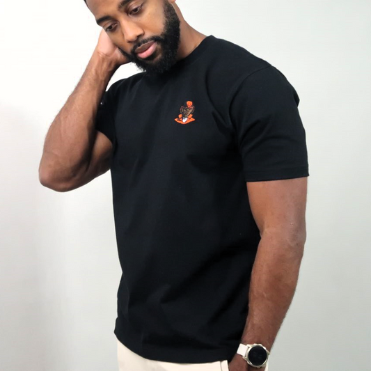 Tsumo Heritage - Embroidered Chest Logo Regular fit T-Shirt