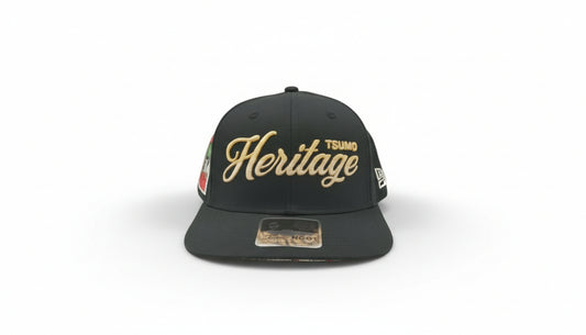 Tsumo Heritage NGO1 - Snapback flat brim cap