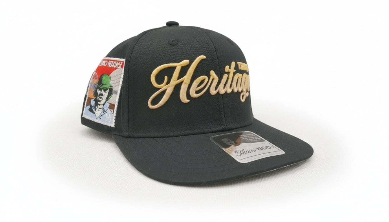 Tsumo Heritage NGO1 - Snapback flat brim cap