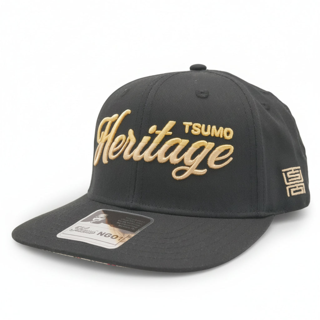 Tsumo Heritage NGO1 - Snapback flat brim cap