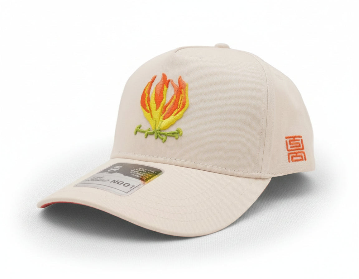 Flame Lily NGO1 - 3D embroidery Cap
